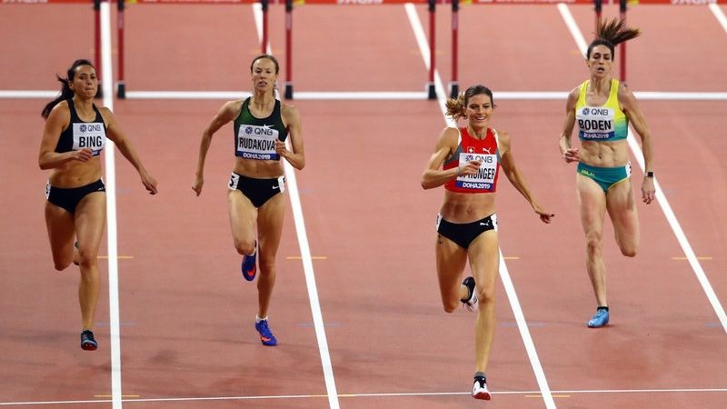 Спортсменка ЦСКА Вера Рудакова - в полуфинале чемпионата мира по легкой атлетике в беге на 400 м с барьерами