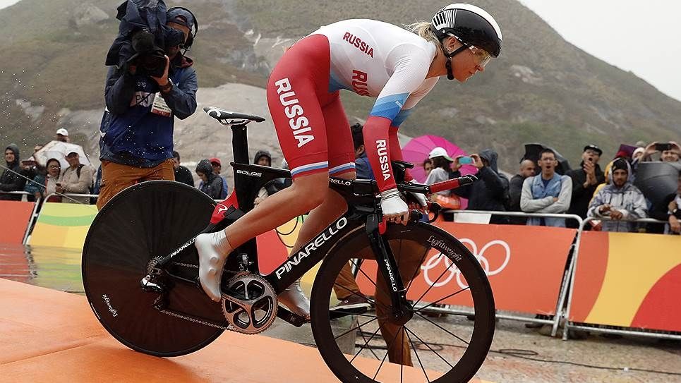 Армейская велосипедистка Ольга Забелинская стала победительницей в индивидуальной гонке на международных соревнованиях в Любляне