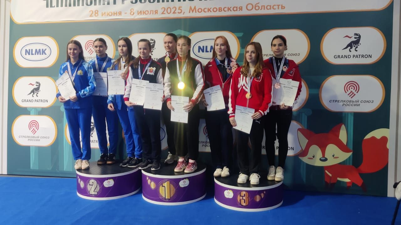 Спортсменки ЦСКА стали бронзовыми призёрами чемпионата России по стрельбе