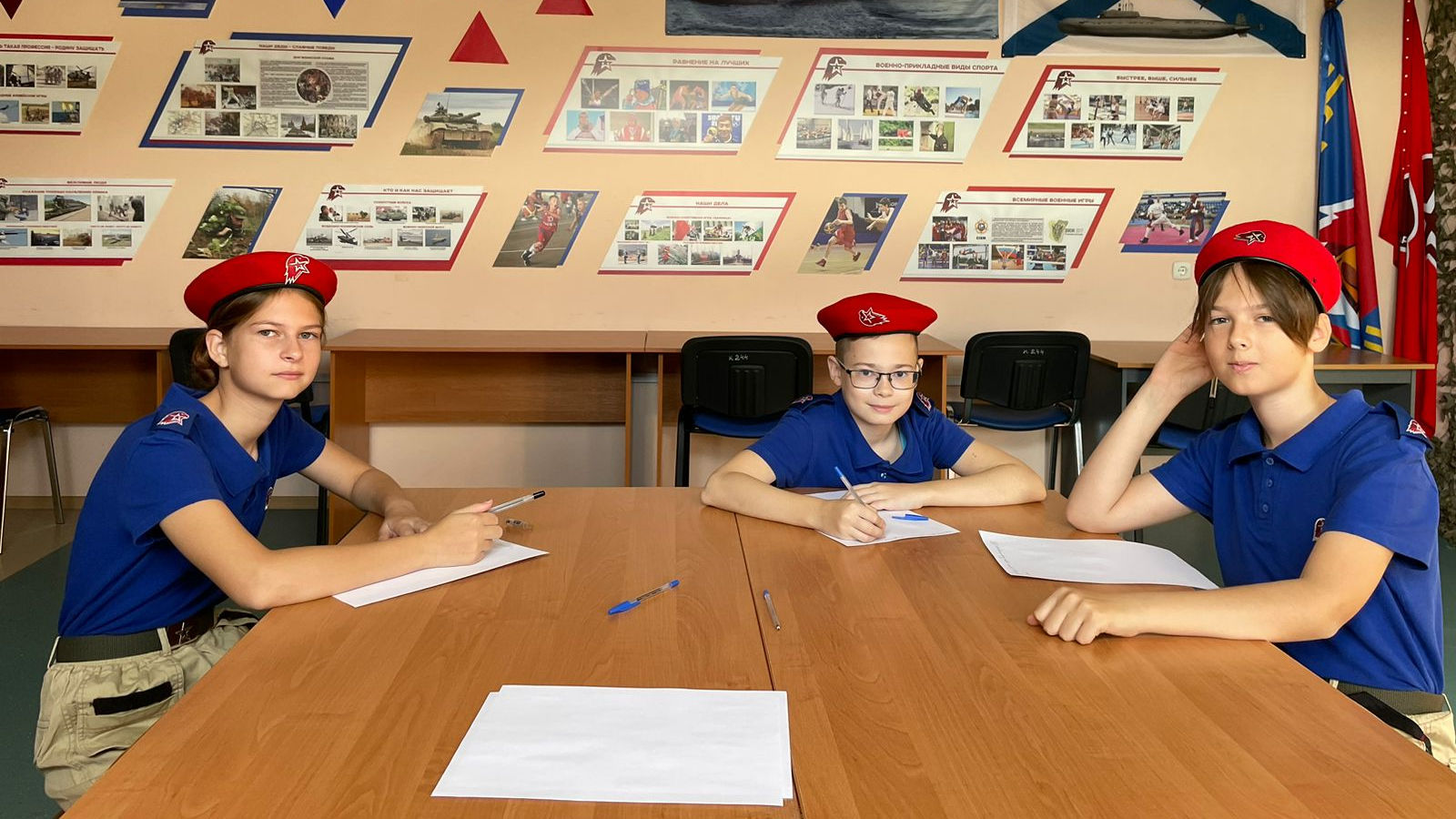 Юнармейцы СОК (г. Вилючинск) филиала ЦСКА/Хабаровск приняли участие во Всероссийской акции «Письмо солдату»