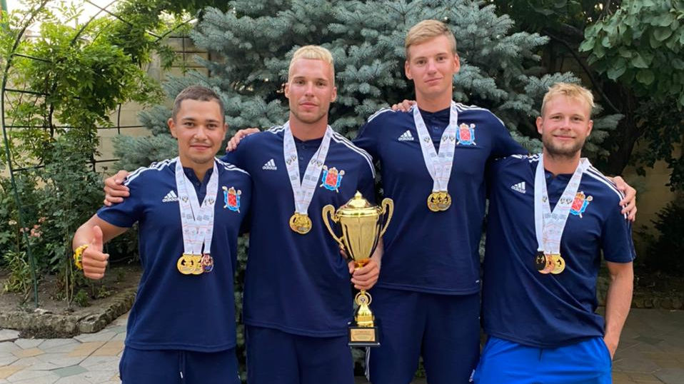 Рядовые спортивной роты ЦСКА г. Санкт-Петербург – победители и призеры V летней Спартакиады молодежи России по гребле на байдарках и каноэ