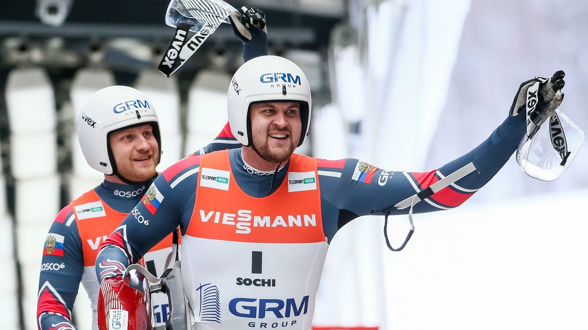 Армейцы показали «золотой» результат на девятом этапе Кубка мира по санному спорту в Винтерберге