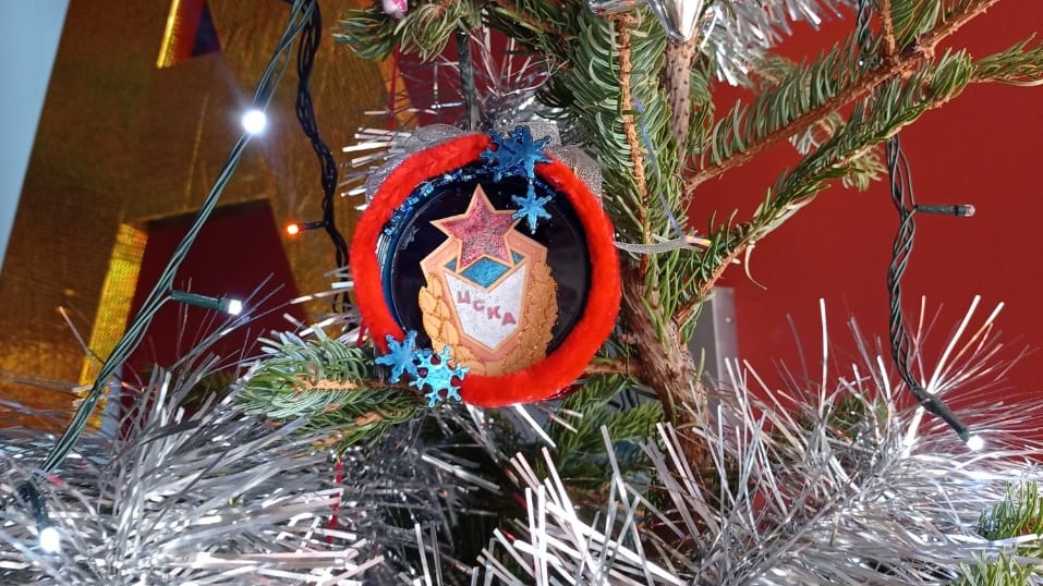 Юнармейцы СОК (г. Вилючинск) филиала ЦСКА/Хабаровск поучаствовали в конкурсе «Новогодняя игрушка»