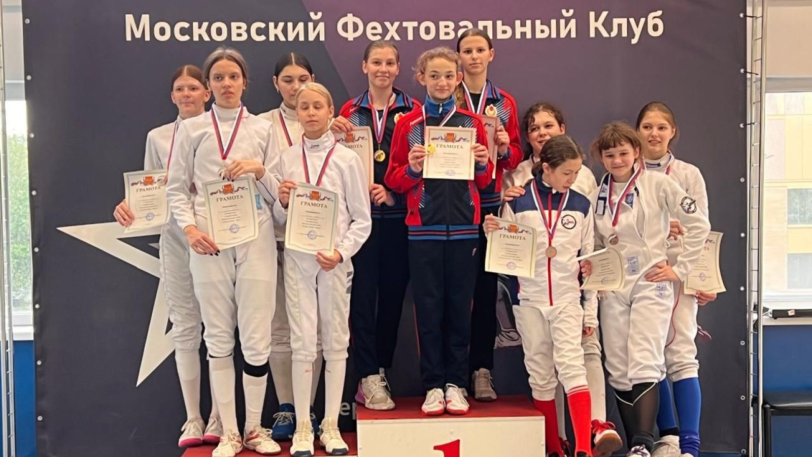 Шпажисты ЦСКА завоевали четыре медали на открытом турнире МФК «Москва»
