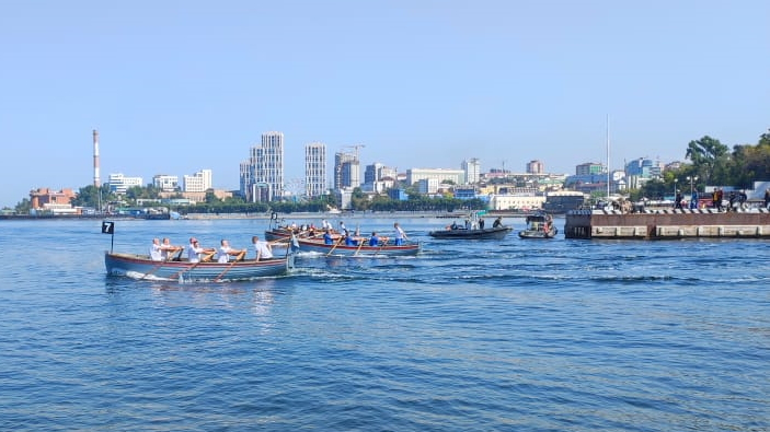 На чемпионате ВС РФ по гребле на шлюпках проходящем на базе СЦМиФП (г. Владивосток) филиала ЦСКА/Хабаровск лидировали североморцы