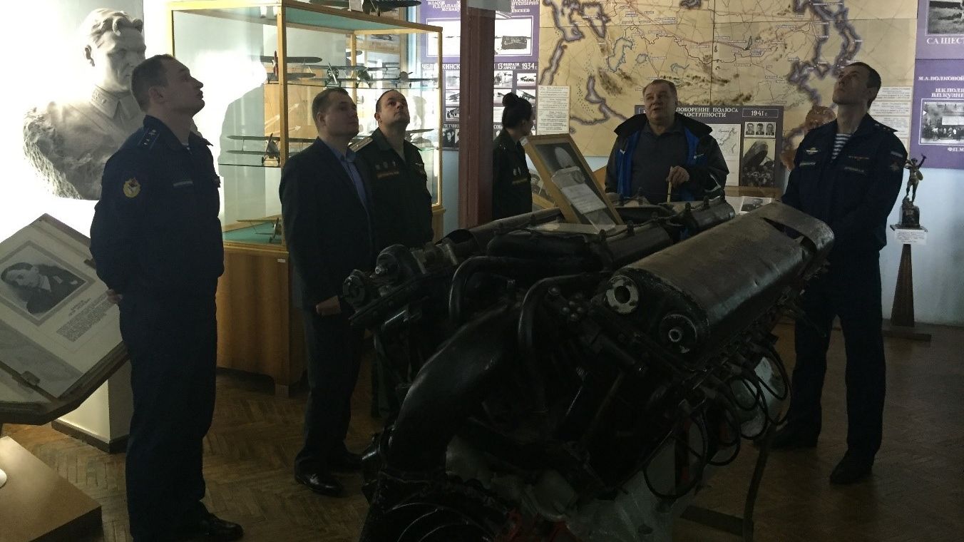 Армейцы посетили Центральный дом авиации и космонавтики