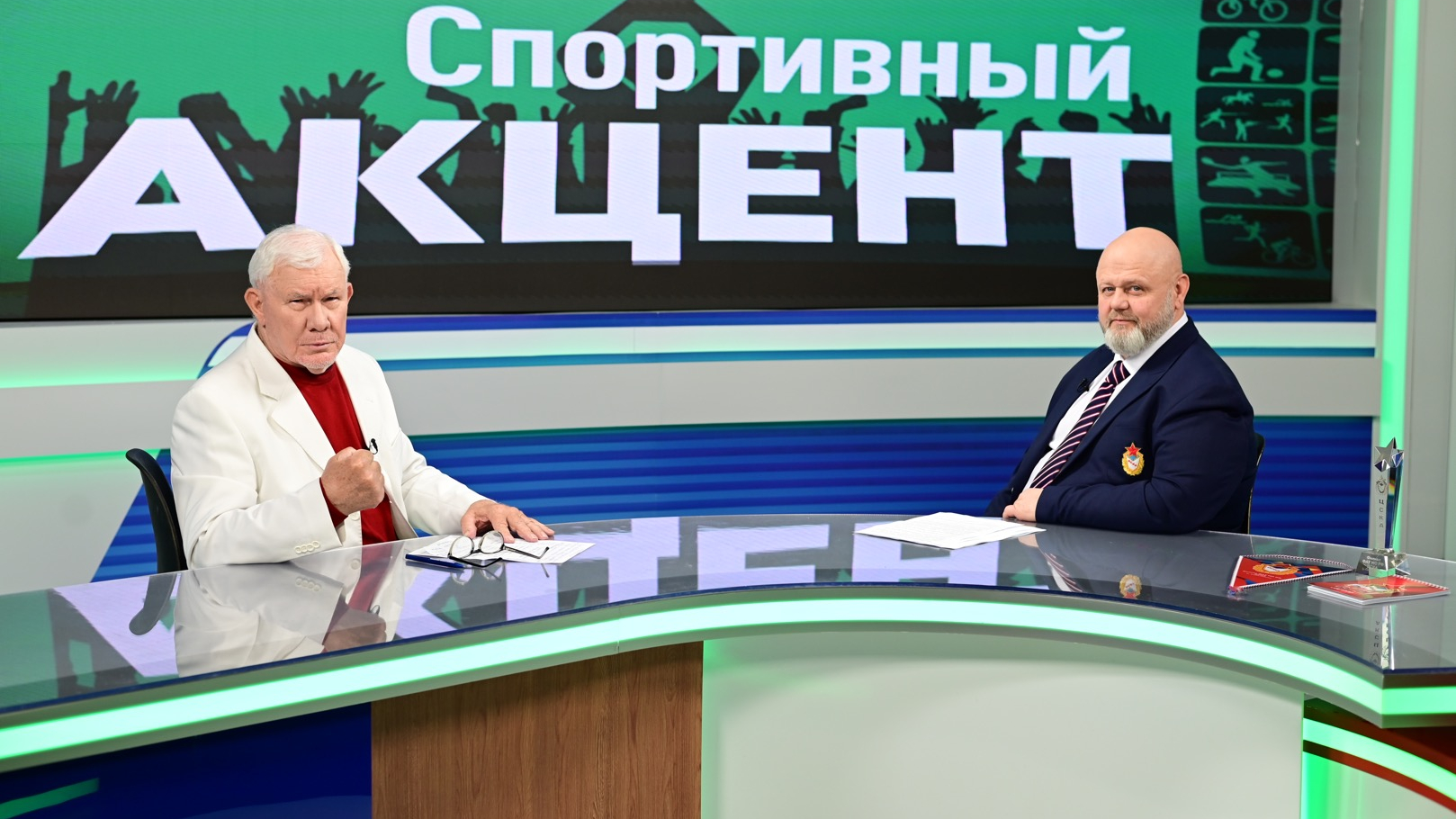 Начальник филиала ЦСКА (г. Севастополь) Олег Чесноков принял участие в программе «Спортивный акцент» на телеканале СТВ