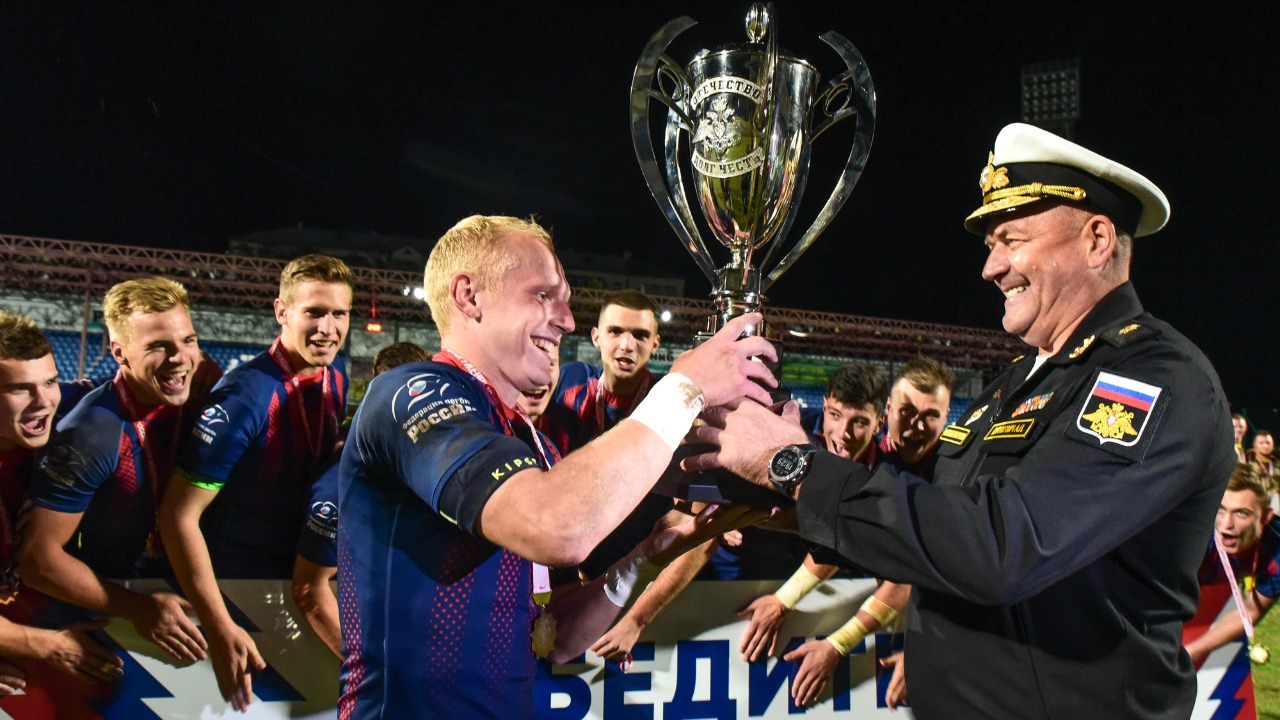 ВИФК - трёхкратный победитель Кубка Вооружённых Сил РФ по регби-7