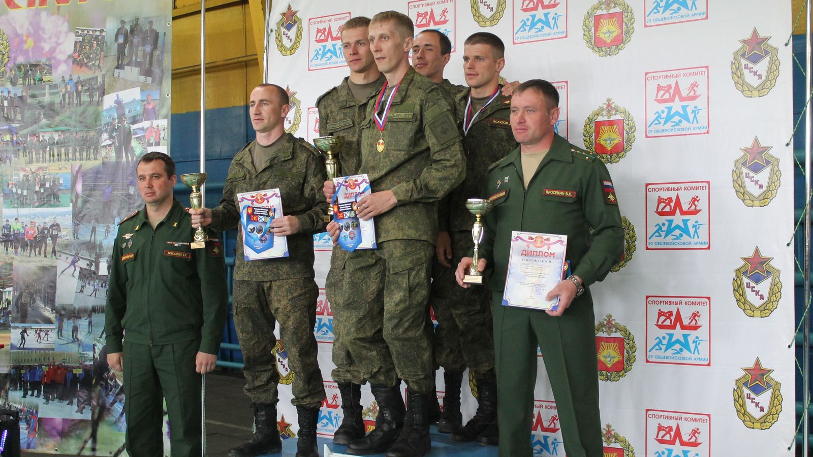 На базе спортцентра (г. Чита) филиала ФАУ МО РФ ЦСКА (СКА г. Хабаровск) прошли чемпионаты ВВО по военному пятиборью офицерскому и военному троеборью