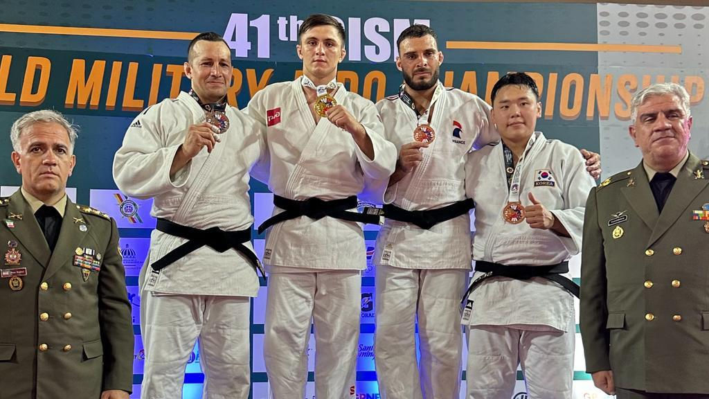 Рядовой спортивной роты ЦСКА г. Севастополь Ильяс Мурзабеков выиграл чемпионат мира CISM по дзюдо