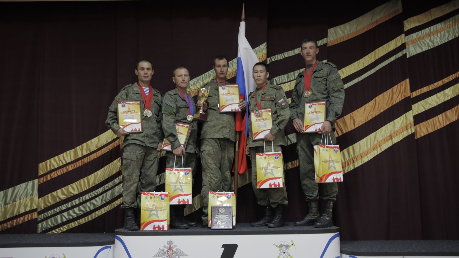 Сборная ВС РФ одержала победу на чемпионате дружественных армий государств-участников СНГ по горному троеборью