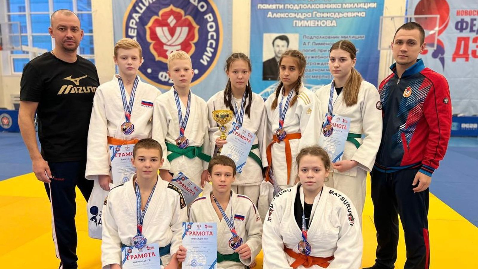 Две бронзы всероссийских соревнований по дзюдо добавили в копилку армейского клуба обучающиеся спортшколы «ЦСКА-Хакасия»