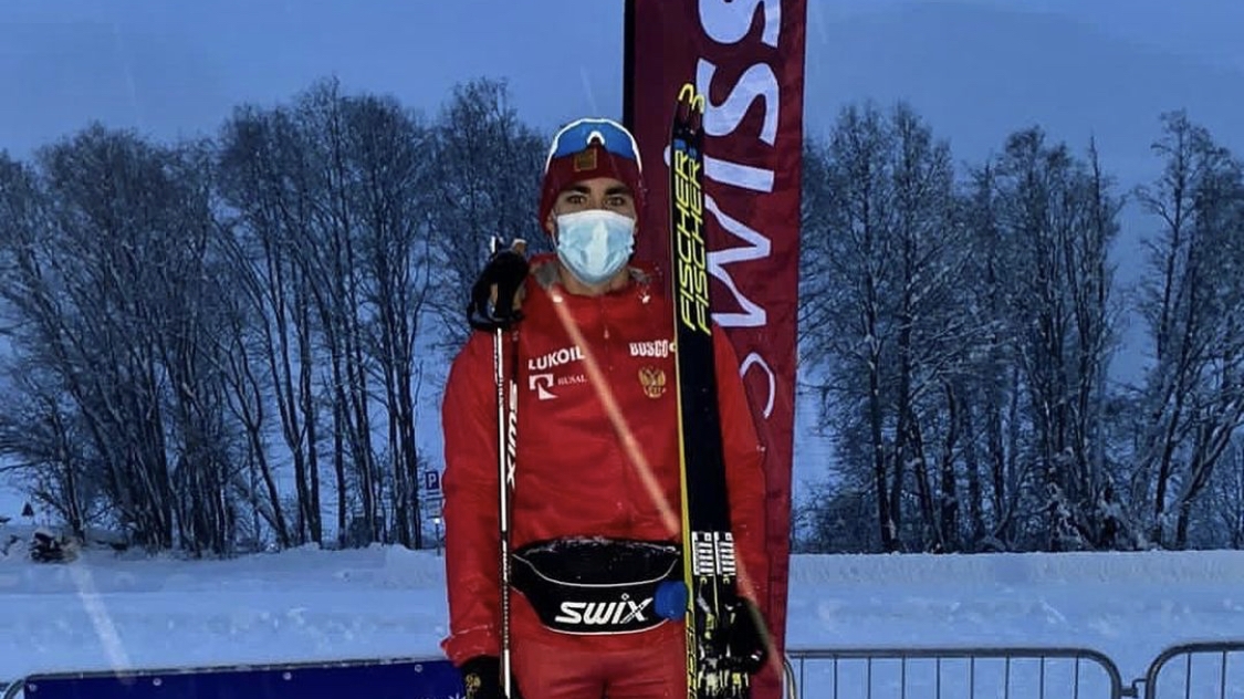 Лыжник ЦСКА Александр Терентьев стал вторым в спринте свободным стилем на этапе Континентального Кубка в Гомсе