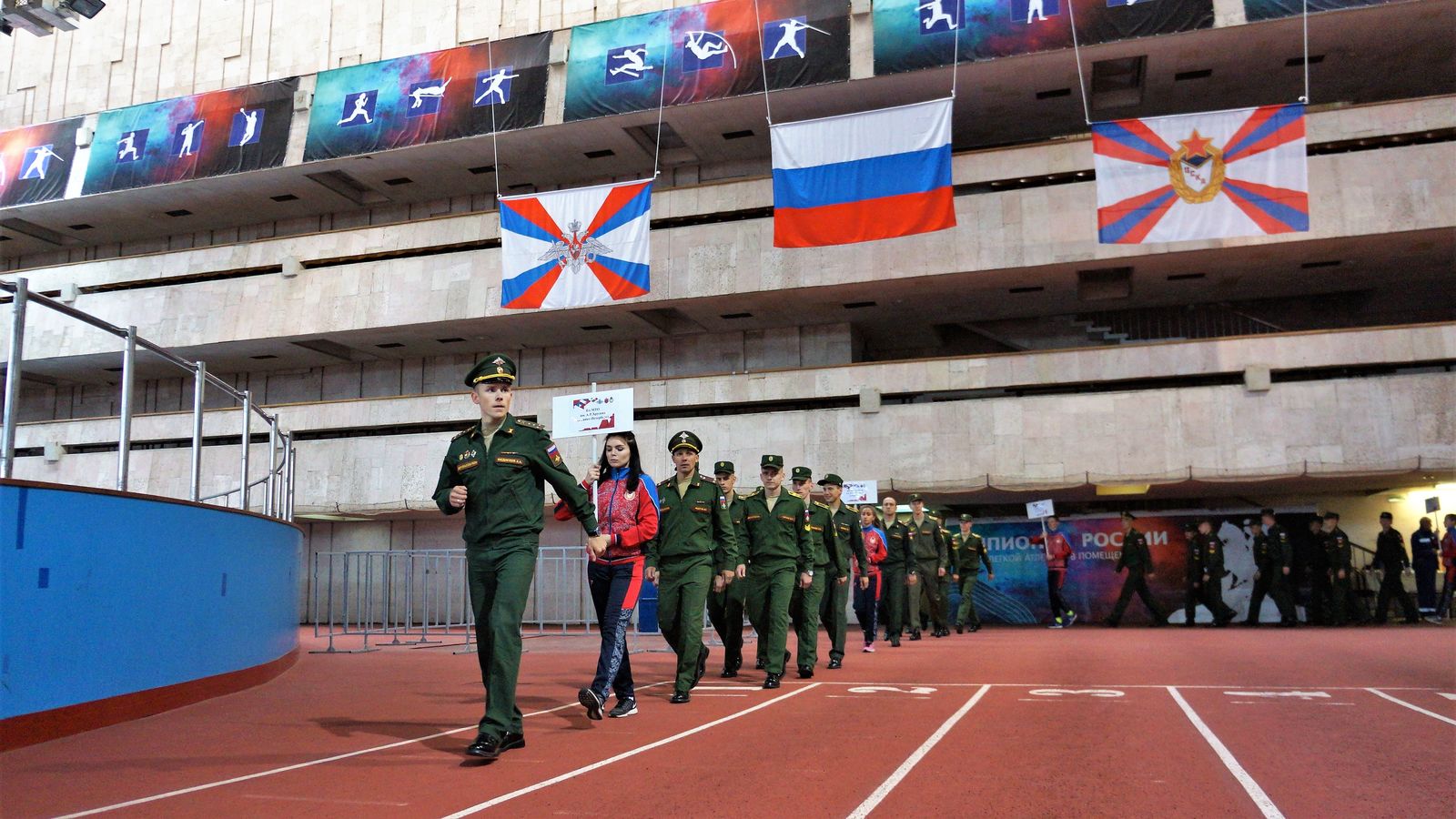В ЦСКА состоялось открытие Кубка ВС РФ по международному военному пятиборью