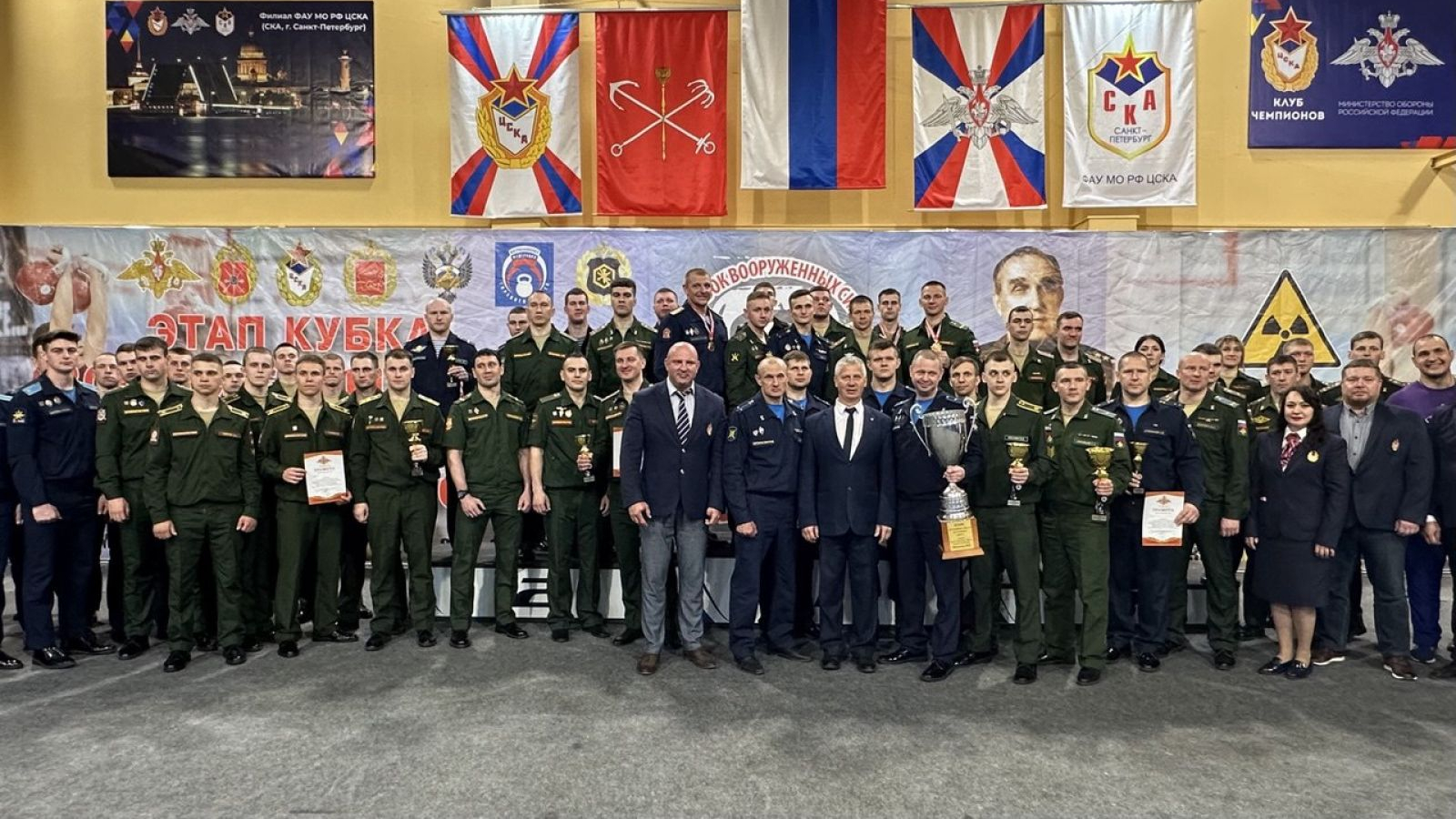 Завершился этап Кубка Вооруженных Сил Российской Федерации по гиревому спорту