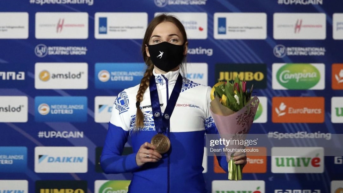 Конькобежцы ЦСКА завоевали восемь медалей на чемпионате мира в Херенвене