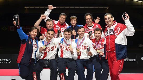 Рапиристы ЦСКА стали победителями этапа Кубка мира в Токио