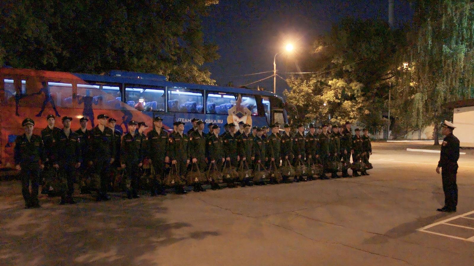 Спортивная рота ЦСКА г. Санкт-Петербург приняла новобранцев весеннего призыва