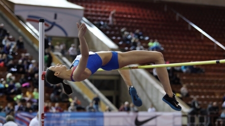 Мария Ласицкене - победительница Мирового тура по легкой атлетике в помещениях