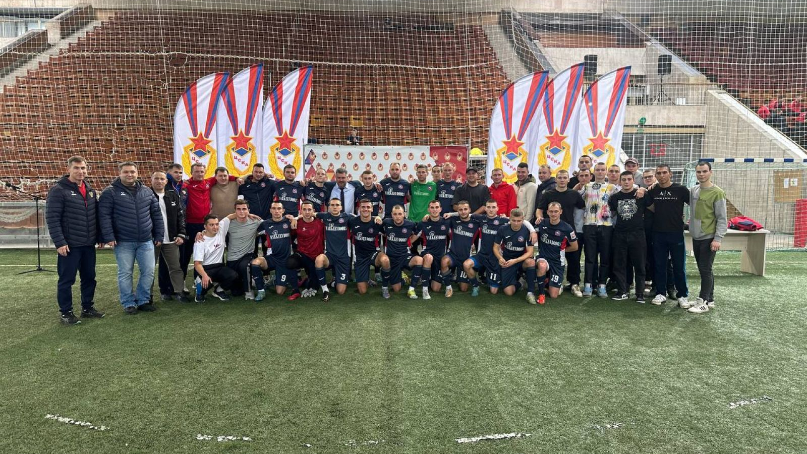 Определили лучших футболистов Вооруженных Сил Российской Федерации