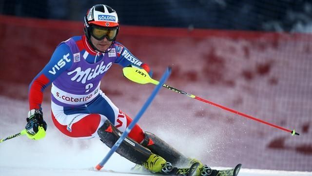 Армейский горнолыжник Александр Хорошилов занял третье место в слаломе на этапе Кубка Европы в Финляндии