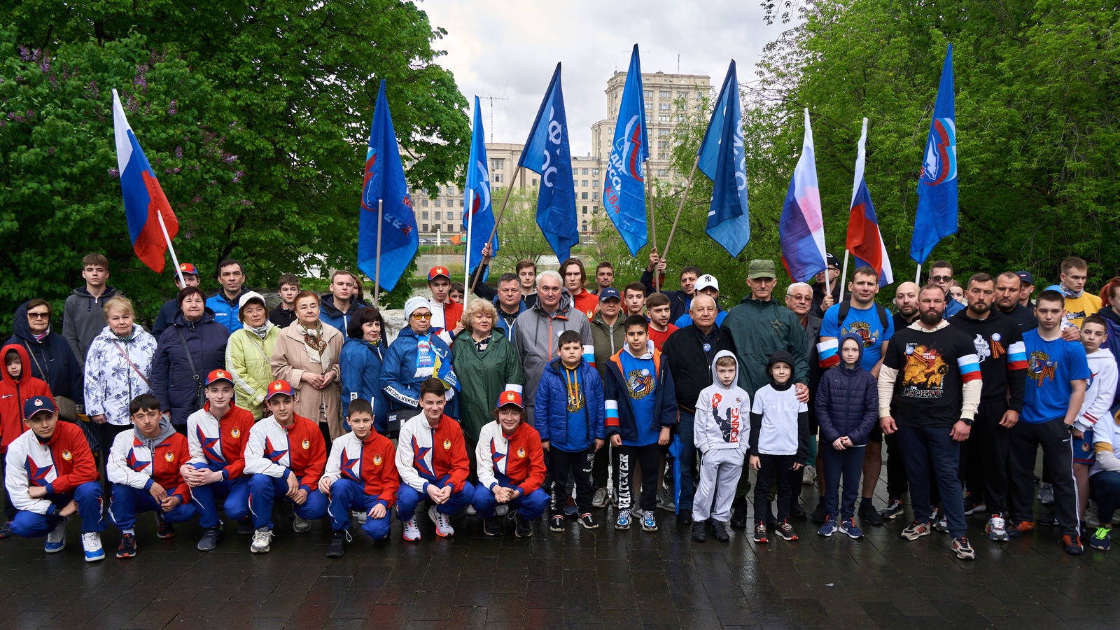 Воспитанники СШОР ЦСКА приняли участие в забеге «Zа мир без нацизма»