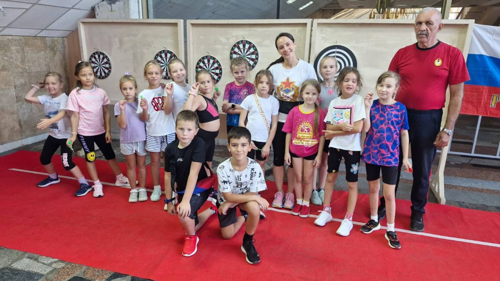 Воспитанники ЦСКА приняли участие в показательных уроках по метанию