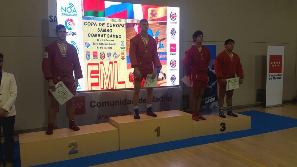 Рядовой Денис Баканов (ЦСКА/СПб) победил на II этапе Кубка Европы по самбо