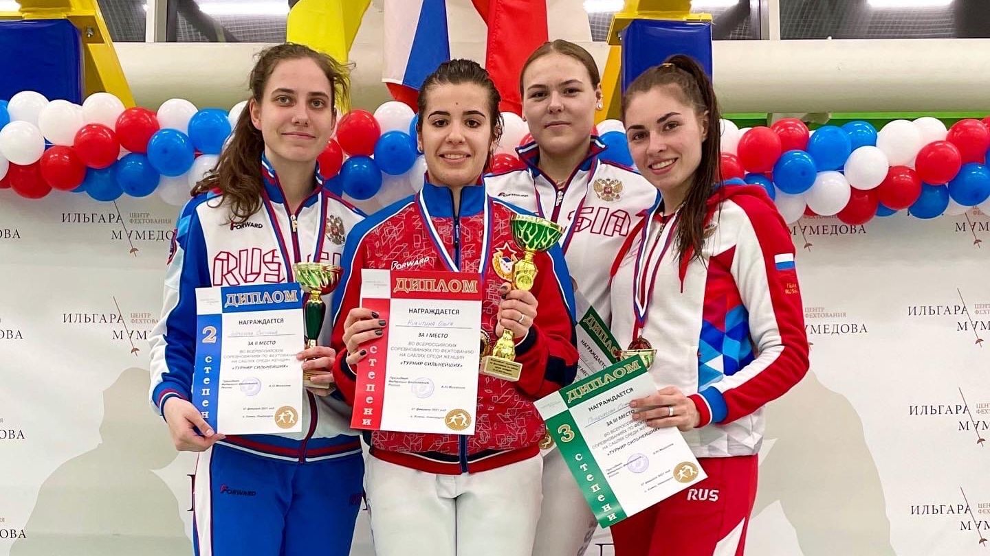 Саблисты ЦСКА Камиль Ибрагимов и Ольга Никитина – лучшие на Всероссийских соревнованиях в Новогорске