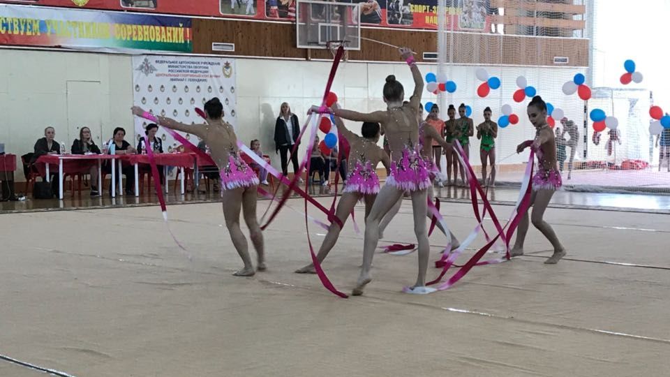 В филиале ЦСКА г. Геленджик состоялся Открытый Турнир по художественной гимнастике на призы Е. Канаевой