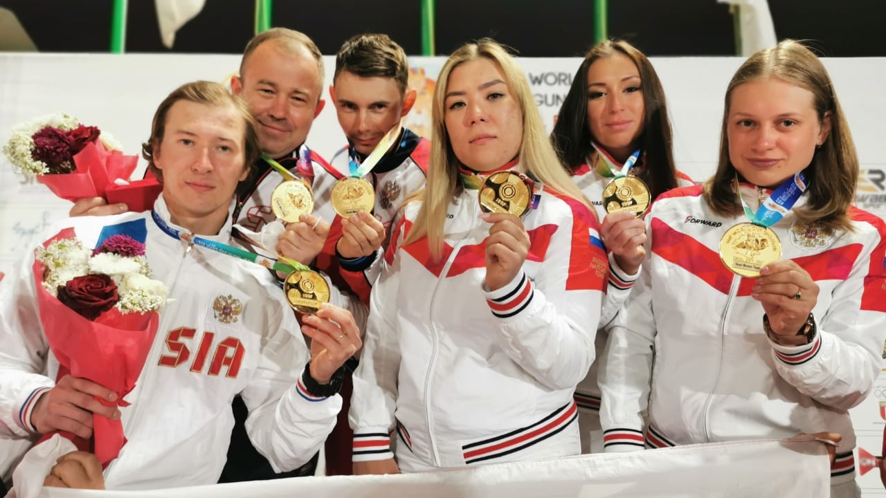 Армейские стрелки завоевали 4 золотые награды на этапе Кубка мира в Каире