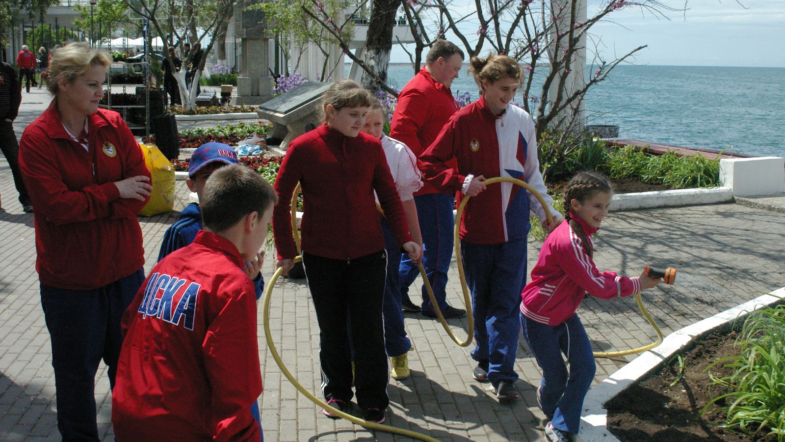 ЦСКА/Севастополь провёл патриотическую акцию «Посади дерево Победы»