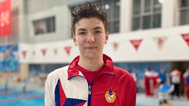 Пловец санкт-петербургского филиала ЦСКА завоевал три медали Всероссийских соревнований «Веселый дельфин» по плаванию