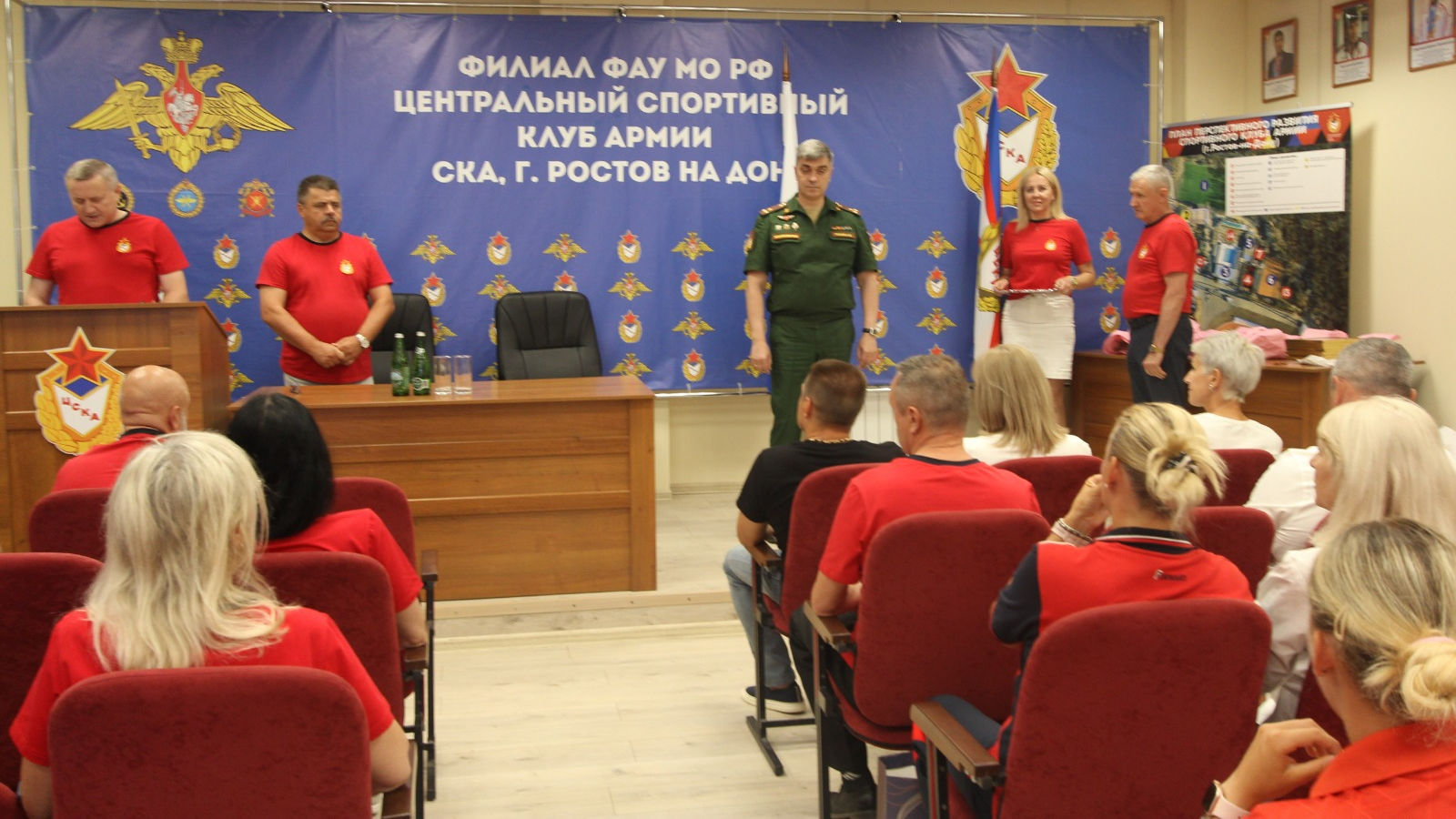 Начальник ЦСКА полковник Артем Громов с рабочей поездкой посетил филиал ЦСКА (г. Ростов-на-Дону)