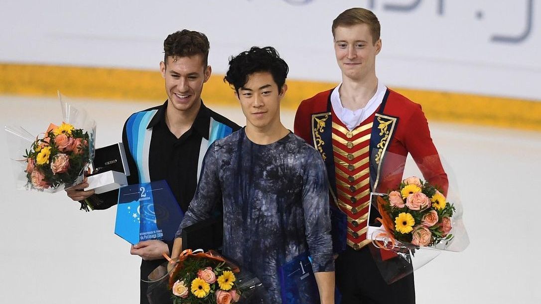 Армейский фигурист Александр Самарин завоевал «бронзу» на этапе серии Гран-при во Франции