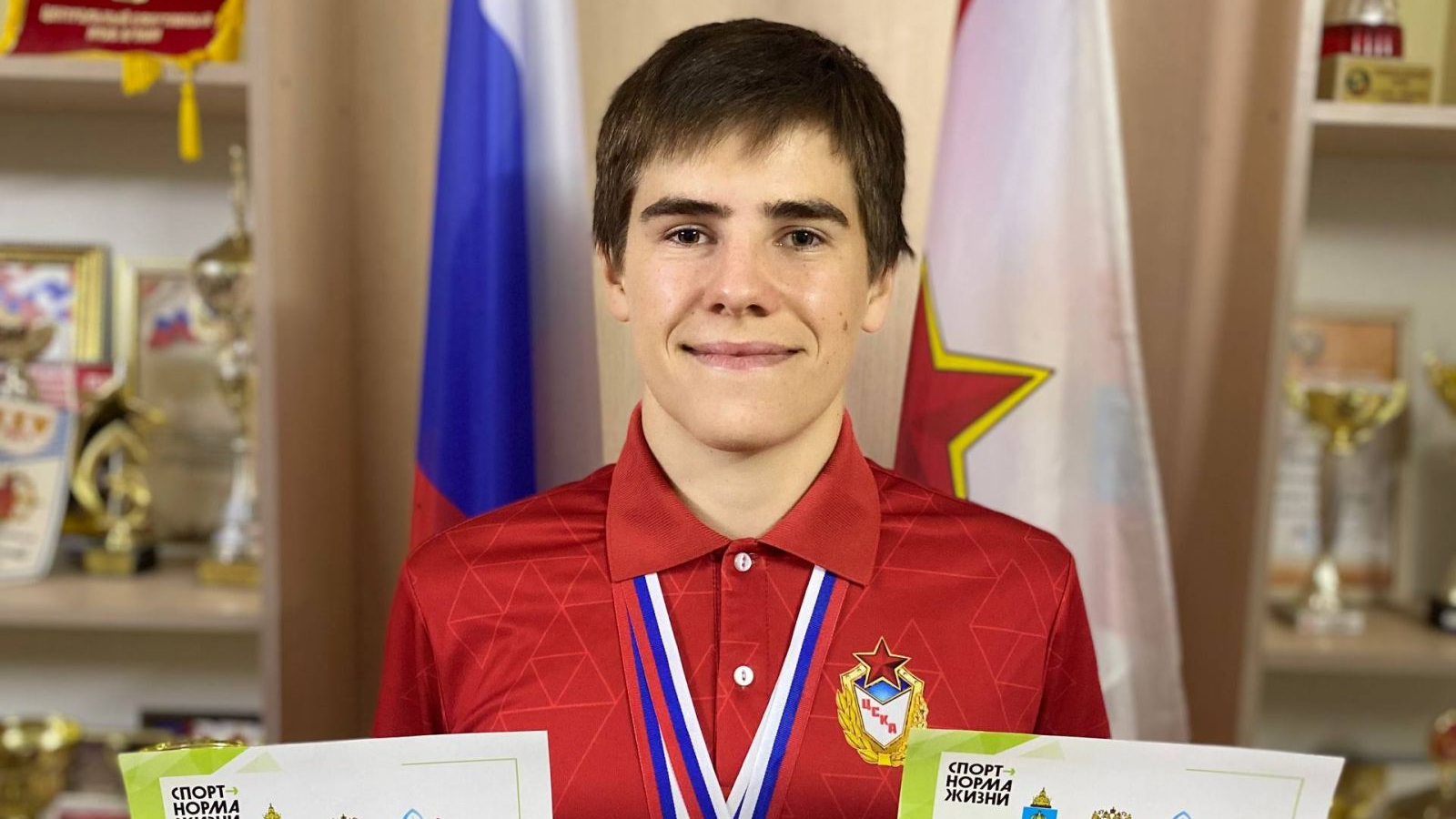 Воспитанник спортцентр ЦСКА Астрахани стал лучшим на первенстве области по пулевой стрельбе