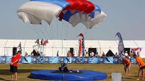 Участники 40 чемпионата мира по парашютному спорту будут проживать неподалеку от площадок для соревнований