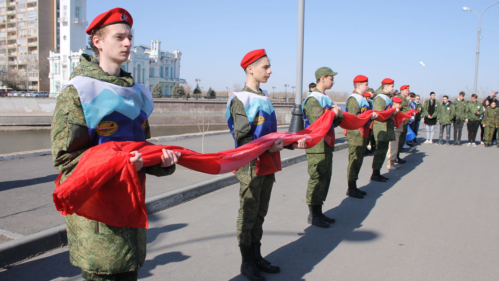 «Навеки в камне навеки в памяти!»: ЦСКА г. Астрахань принял эстафету международной акции в честь памяти о погибших в годы Великой Отечественной войны
