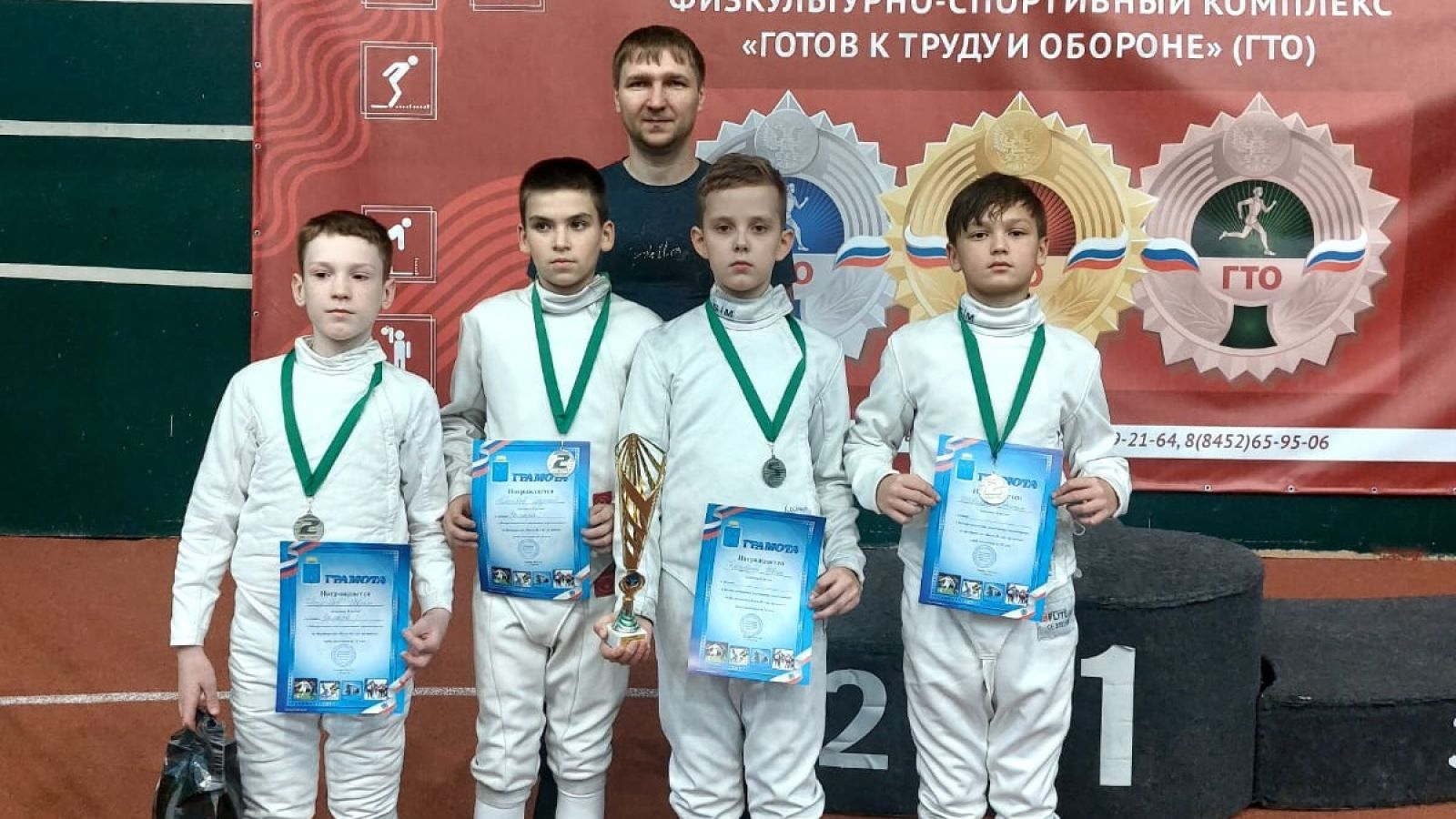 Серебро межрегионального турнира по фехтованию завоевал обучающийся спортивной школы «ЦСКА-Самара»