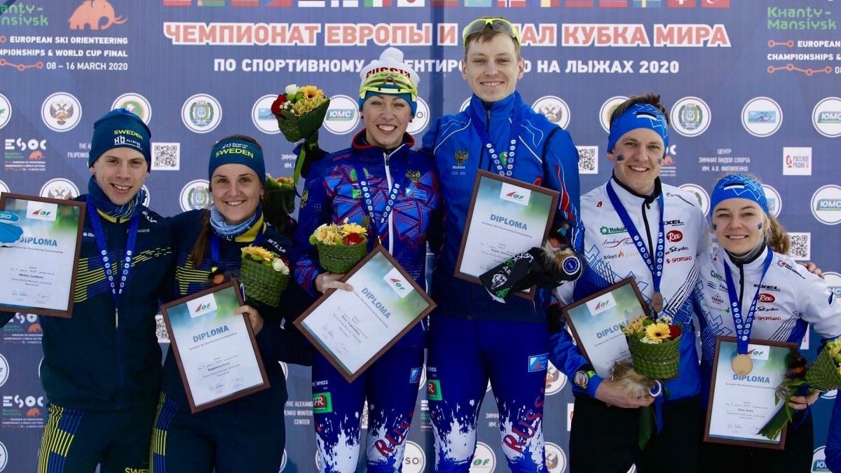 Алена Трапезникова (ЦСКА/Хабаровск) в паре с Сергеем Горлановым завоевала еще одно «золото» на чемпионате Европы и финале Кубка мира по спортивному ориентированию