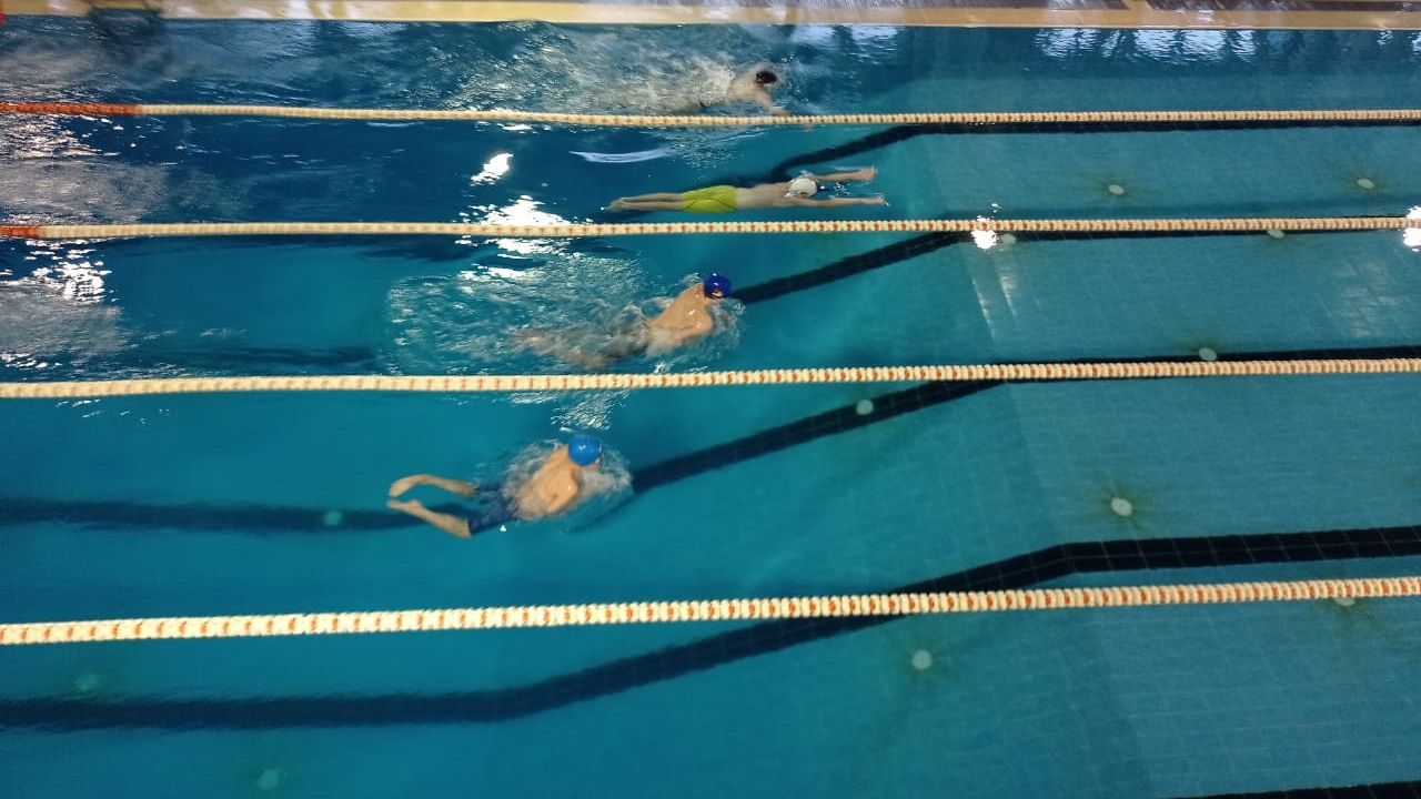 Подводники ТОФ посоревновались в плавании с воспитанниками СШ (ОРК) (г. Вилючинск) филиала ЦСКА/Хабаровск