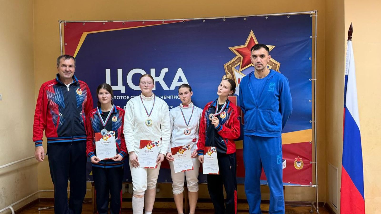 Юные армейцы показали своё мастерство на турнире по фехтованию на призы Самарской спортивной школы ЦСКА