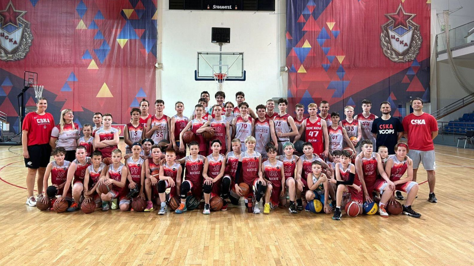 ТРЕНЕРСКИЙ СОСТАВ СШОР ЦСКА ПРОВЕЛ МАСТЕР-КЛАССЫ ДЛЯ БАСКЕТБОЛИСТОВ ИЗ ИЖЕВСКА