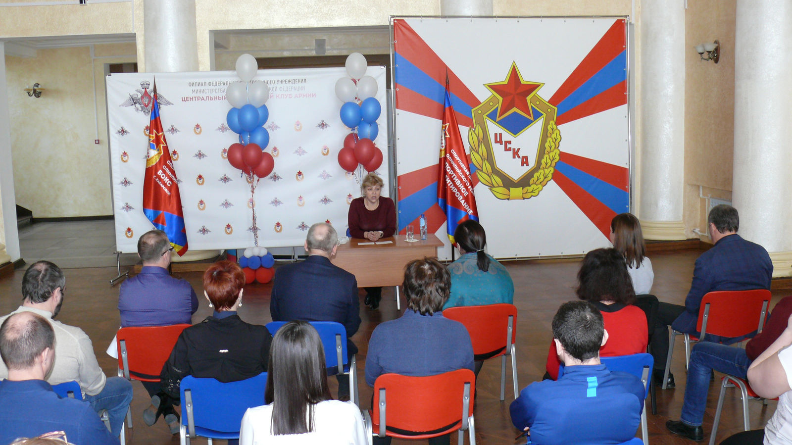 В филиале ЦСКА/Хабаровск специалист Центра здоровья рассказала о первичной профилактике COVID