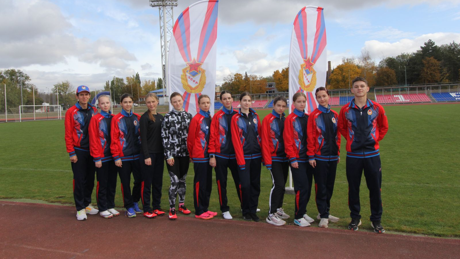 На базе Ростовского филиала ЦСКА проходят сборы воспитанников отделения легкой атлетики спортивной школы ЦСКА Москвы