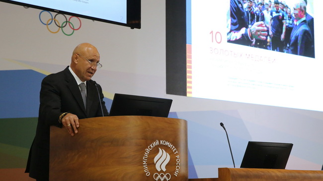 Михаил Мамиашвили переизбран на пост президента Федерации спортивной борьбы России Вартерес Самургашев стал первым вице-президентом