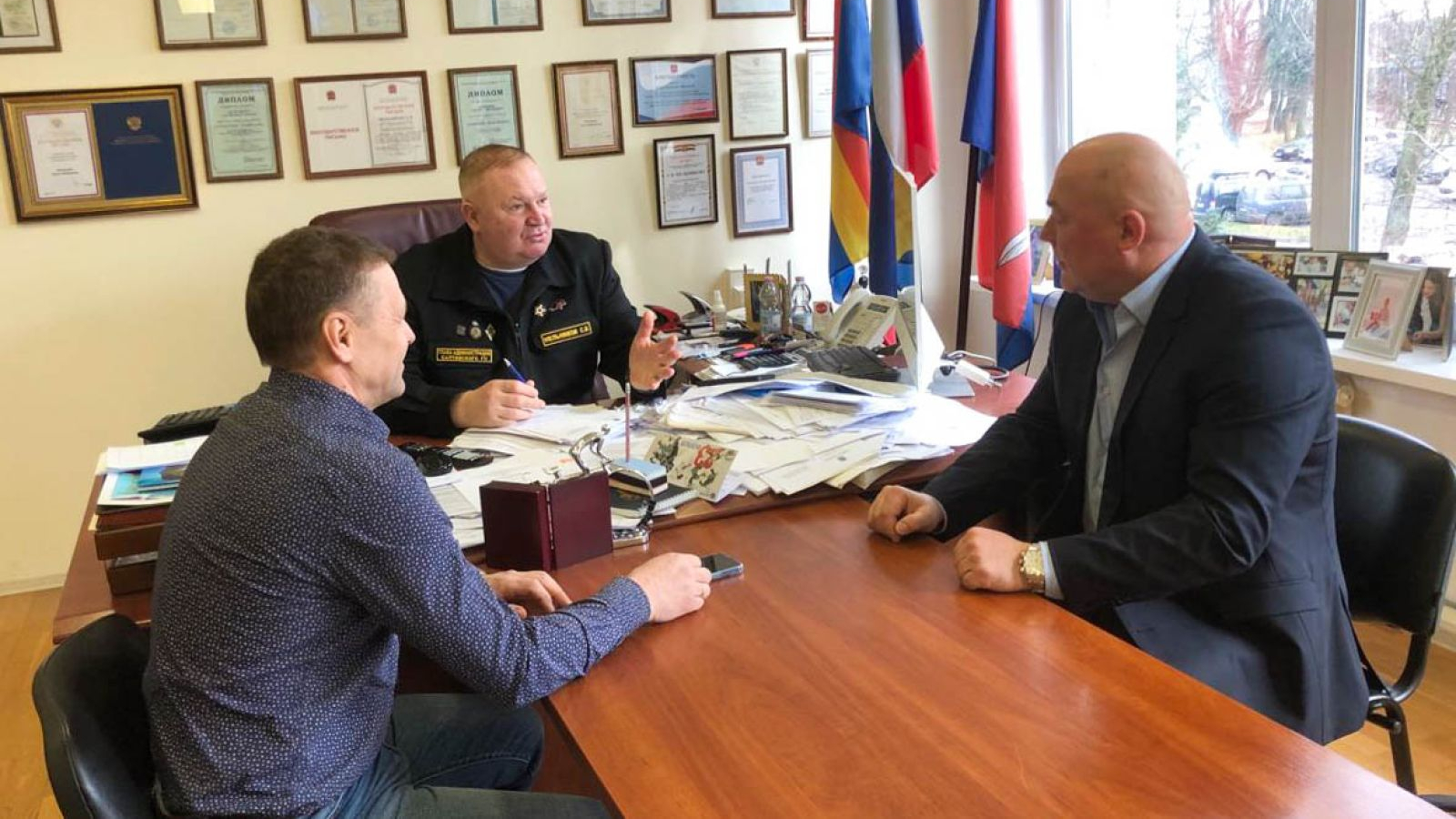 НАЧАЛЬНИК ФИЛИАЛА ЦСКА/САНКТ-ПЕТЕРБУРГ СОВЕРШИЛ РАБОЧУЮ ПОЕЗДКУ В ГОРОД БАЛТИЙСК