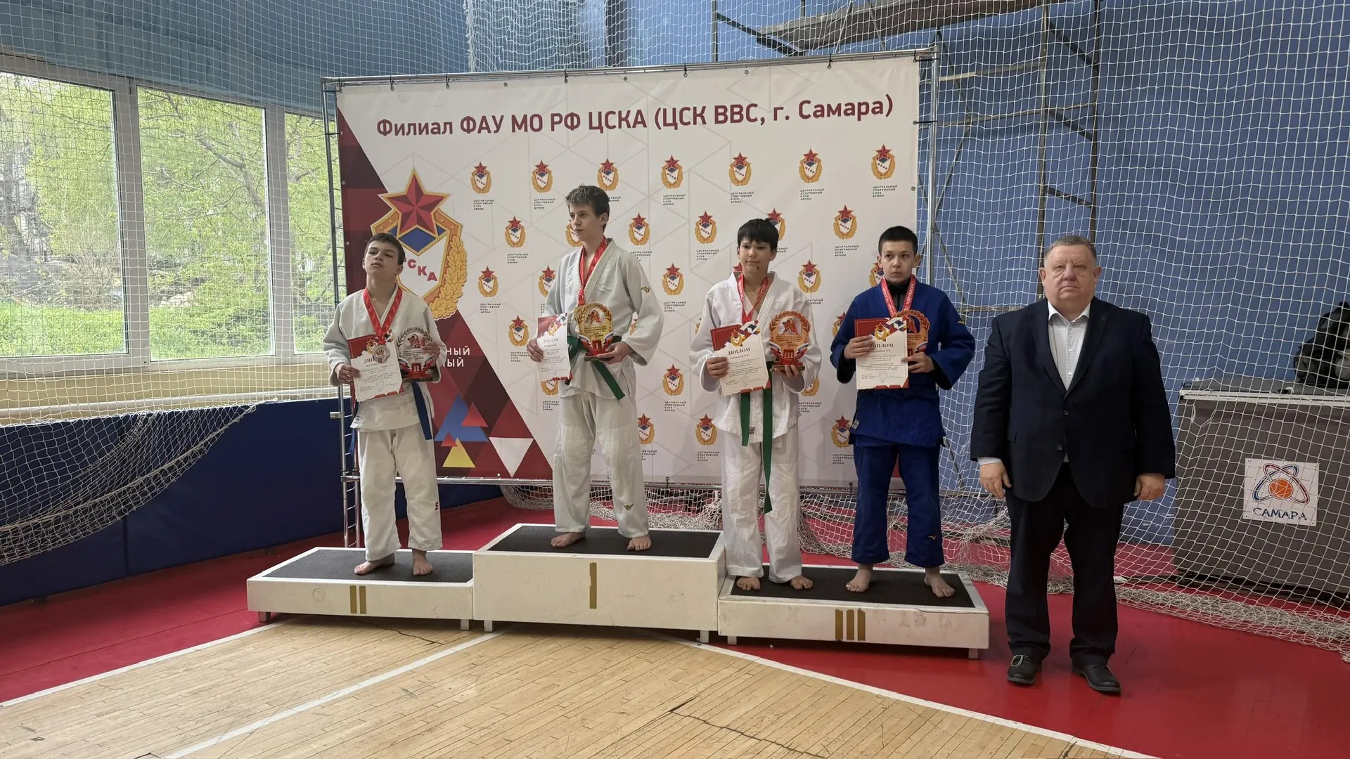 В Самаре завершился турнир по дзюдо памяти В.Г. Караваева