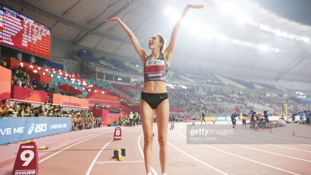 Спортсменка ЦСКА Мария Ласицкене – первая трехкратная чемпионка мира в прыжках в высоту