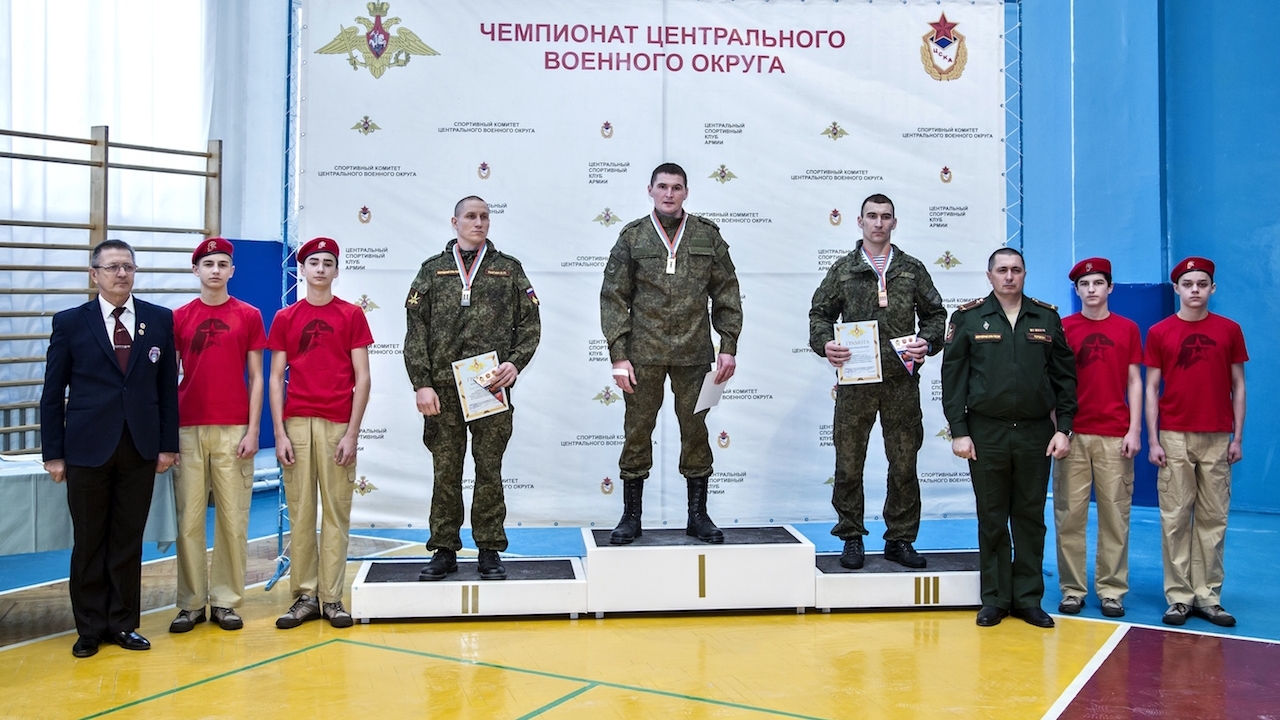 Сборная 2-й общевойсковой армии победила в командном зачете чемпионата ЦВО по гиревому спорту